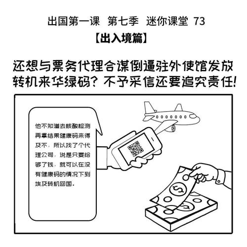 倒逼駐外使館發放綠碼？票務代理合作風險與責任追究警示